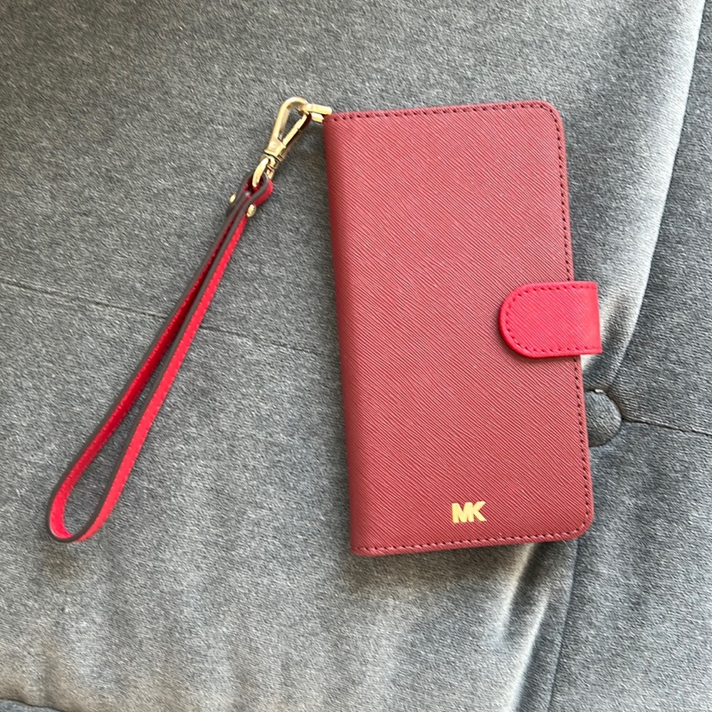 Michael Kors Smart Phone Wallet for I-phone XS+